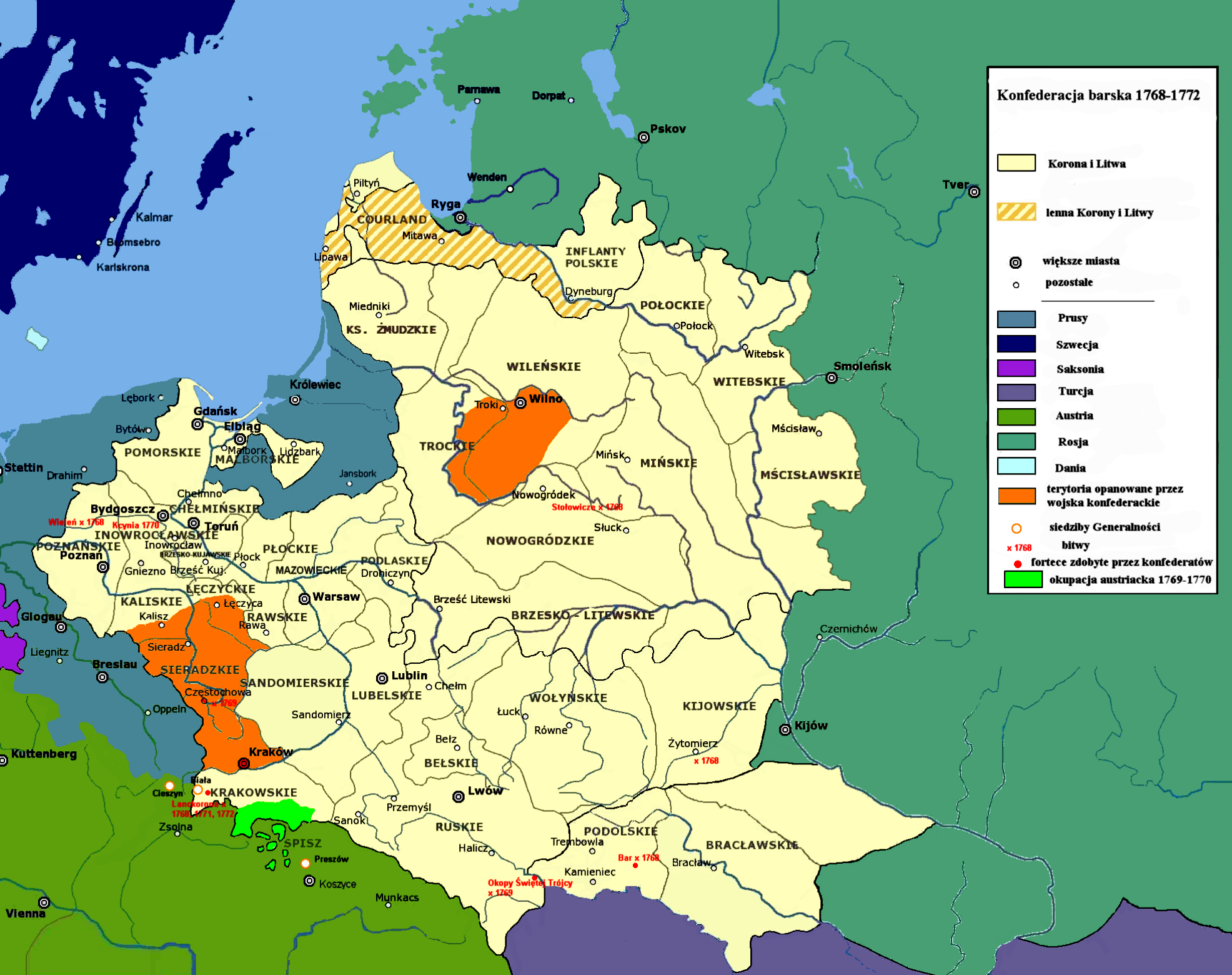 -Historyczne mapy Polski - 1768-1772 - Konfederacja barska.PNG