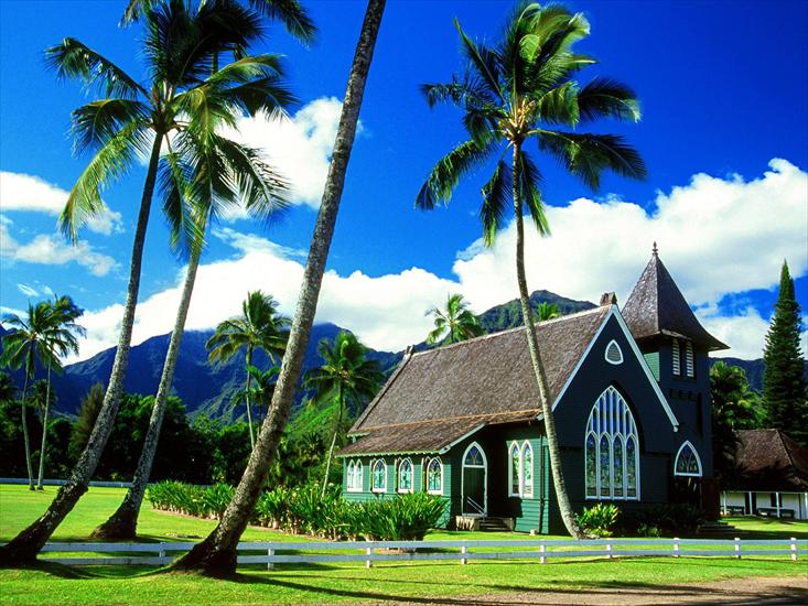 Tapety na pulpit - Waioli Huiia Church, Hanalei, Kauai, Hawaii.jpg