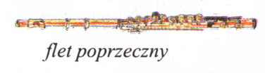 Instrumenty muzyczne - ilustracje - flet poprzeczny.bmp