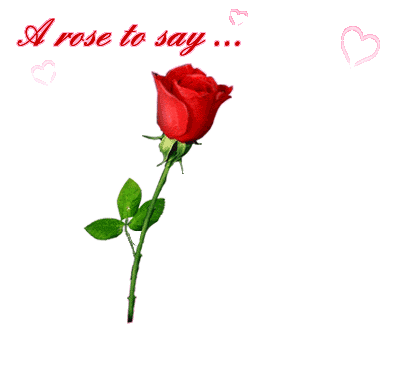 OBRAZKI I ANIMACJE - róża mówi i love you.gif